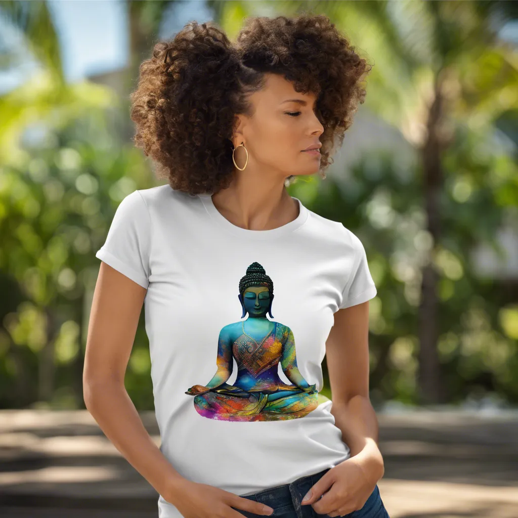 koszulka damska z budda
